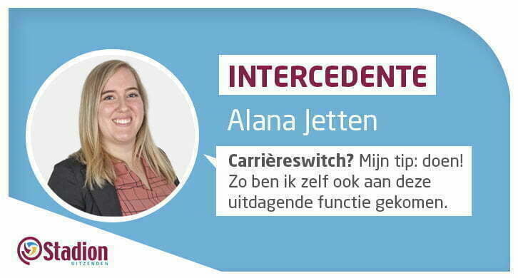 Carrièreswitch Intercedente Alana Jetten